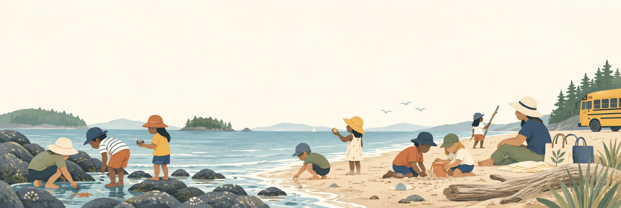 Beach Day illustration