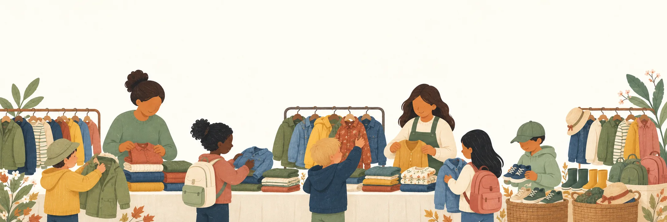 Clothing Swap illustration